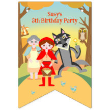 Red Ridding Hood Girl Geburtstagsparty