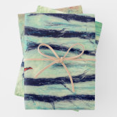 Red Riding Hood ähnliche Figur in einem Winterwald Geschenkpapier Set (Beispiel)