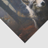 Red Riding Hood and the Silent Wolves Decoupage Seidenpapier (Detail)