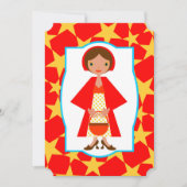 Red Riding Hood Einladung (Vorderseite)