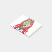 Red Riding Hood Fake Post-it Klebezettel (angewinkelt)