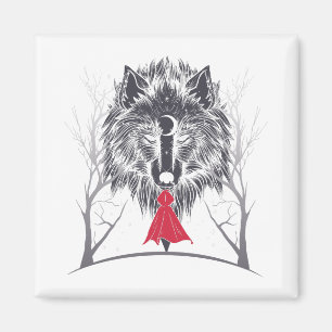 Red Riding Hood Kostüm Gif für Mädchen Magnet