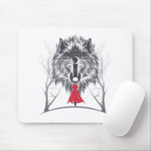 Red Riding Hood Kostüm Gif für Mädchen Mousepad (Mit Mouse)