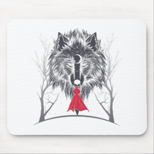 Red Riding Hood Kostüm Gif für Mädchen Mousepad