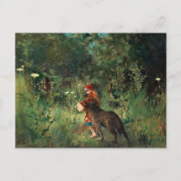 Red Riding Hood mit Wolf