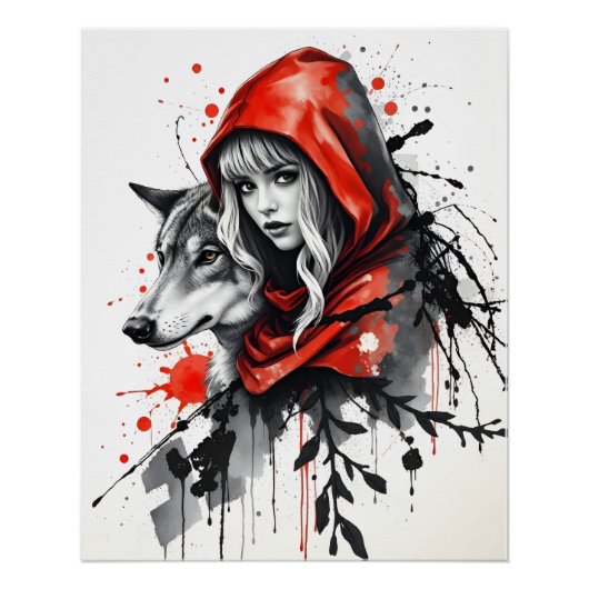 Red Riding Hood Poster (Vorderseite)