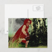 Red Riding Hood Postkarte (Vorne/Hinten)