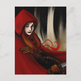 Red Riding Hood Postkarte