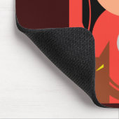 Red Riding Hood und Big Bad Wolf Mousepad (Ecke)