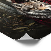 Red Riding Hood und die wahre Geschichte mit Wolf Poster (Ecke)