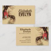 Red Riding Hood Visitenkarte (Vorne/Hinten)