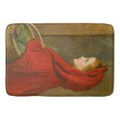 Red Riding Hood (von John Everett Millais) Badematte (Vorderseite)