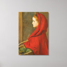 Red Riding Hood (von John Everett Millais)