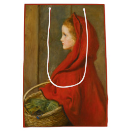 Red Riding Hood (von John Everett Millais) Mittlere Geschenktüte