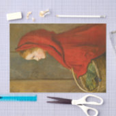 Red Riding Hood (von John Everett Millais) Seidenpapier (Handwerk)