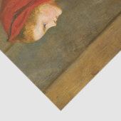 Red Riding Hood (von John Everett Millais) Seidenpapier (Ausschnitt)