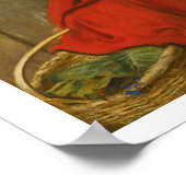 Red Riding Hood von Millais Poster (Ecke)