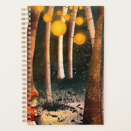 Red Riding Hood Weaver Planner und Journal Planer (Vorderseite)