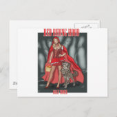 Red Riding Hood - Wolf Tamer Postkarte (Vorne/Hinten)