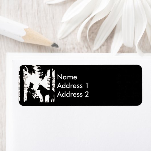 Red Riding Hood Wolf Woods (Insitu)