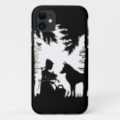 Red Riding Hood Wolf Woods Case-Mate iPhone Hülle (Rückseite)