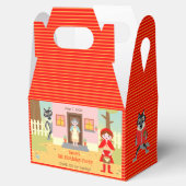 Red RidingHood Girl Geburtstagsparty Geschenkschachtel (Geöffnet)