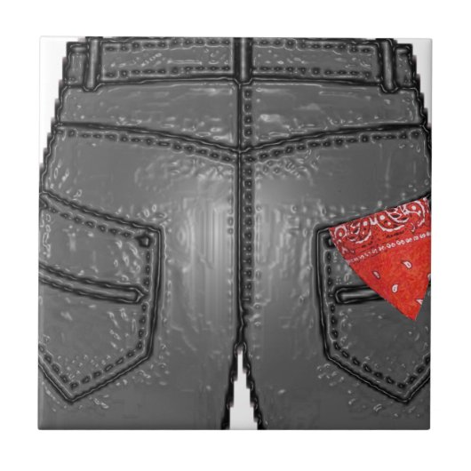 Red Right Hanky Fliese (Vorderseite)