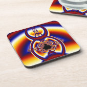 Red Rings 2 Untersetzer (Linke Seite)