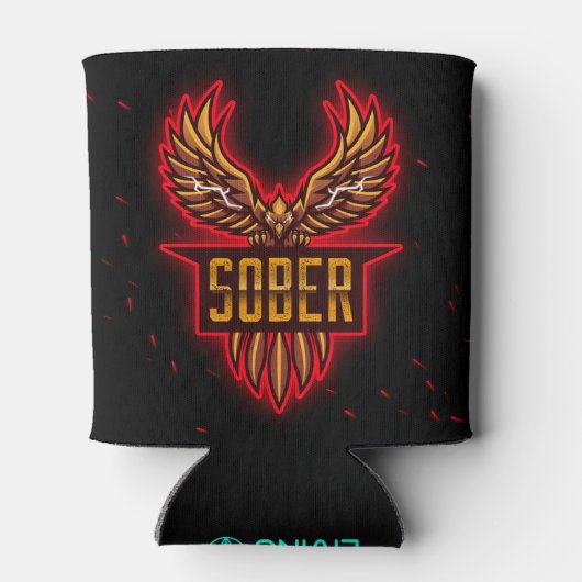 Red Rising Sober Phoenix Dosenkühler (Rückseite)