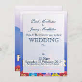 Red River Cambodia Vacation Poster Einladung (Vorne/Hinten)