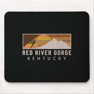 Red River Gorge Felsenklettern Boulderer Berg C Mousepad