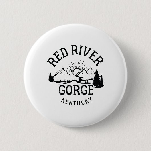 Red River Gorge Hike Kentucky Parks Hiking Button (Vorderseite)