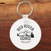 Red River Gorge Hike Kentucky Parks Hiking  Schlüsselanhänger (Vorderseite)