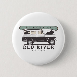 Red River Gorge Kentucky Button