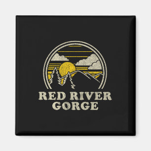 Red River Gorge Kentucky Ky T-Shirt Vintage Wander Magnet