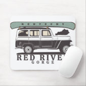 Red River Gorge Kentucky Mousepad (Mit Mouse)
