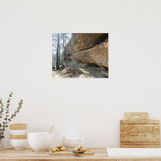 Red River Gorge, KY - Skybridge 2 Poster (Küche)