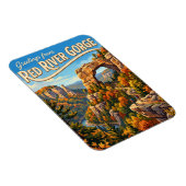 Red River Gorge USA Magnet (Rechte Seite)