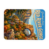 Red River Gorge USA Magnet (Horizontal)