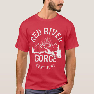 Red River Gorge Wanderung Kentucky Parks Wandern l T-Shirt