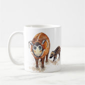 Red River Hog Artwork Tasse (Links)