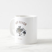 Red River - New Mexico Kaffeetasse (Vorderseite Links)