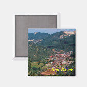 Red River New Mexico MagMagnet Magnet (Vorderseite/Rückseite)