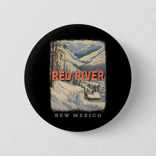 Red River New Mexico Nm Skiing Extravaganza Sd778 Button (Vorderseite)
