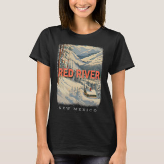 Red River New Mexico Nm Skiing Extravaganza Sd778 T-Shirt