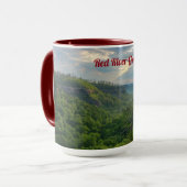 Red River Schlucht-Kaffee Tasse (Vorderseite Links)