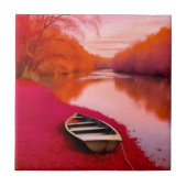 Red River Sunrise Fliese (Vorderseite)