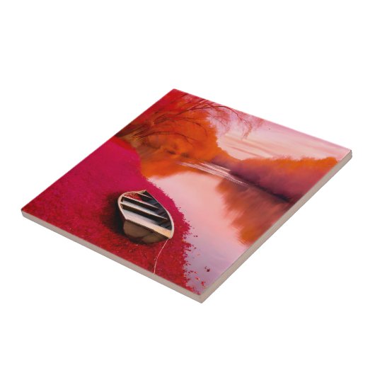 Red River Sunrise Fliese (Seite)