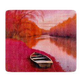 Red River Sunrise Schneidebrett