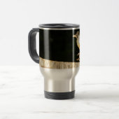 Red Robin Bobbin Reisebecher (Vorderseite Links)